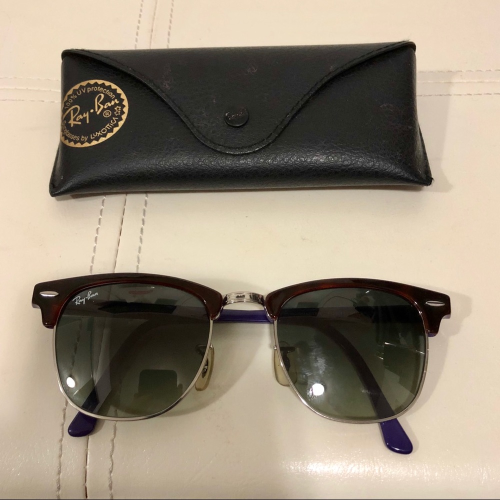 Ray ban Sunglasses Clubmaster Unisex Purple
